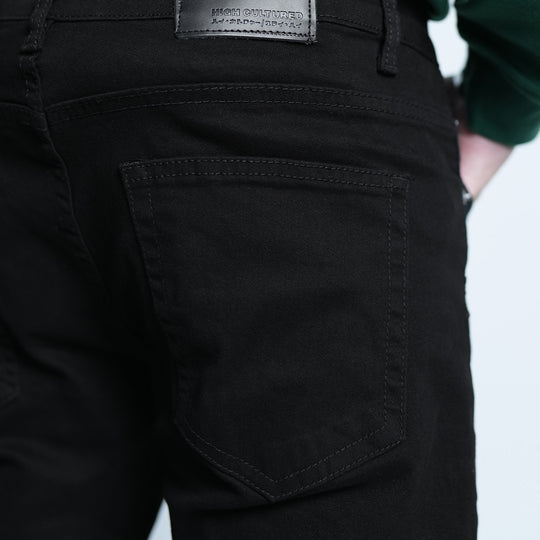 Black Skinny-Fit Long Pant - 113 High Cultured