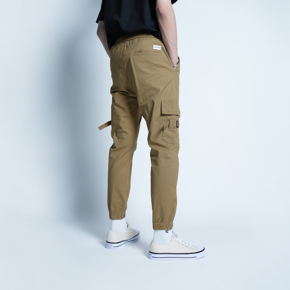 Elastic Patch Pocket Jogger Pant - 136 High Cultured