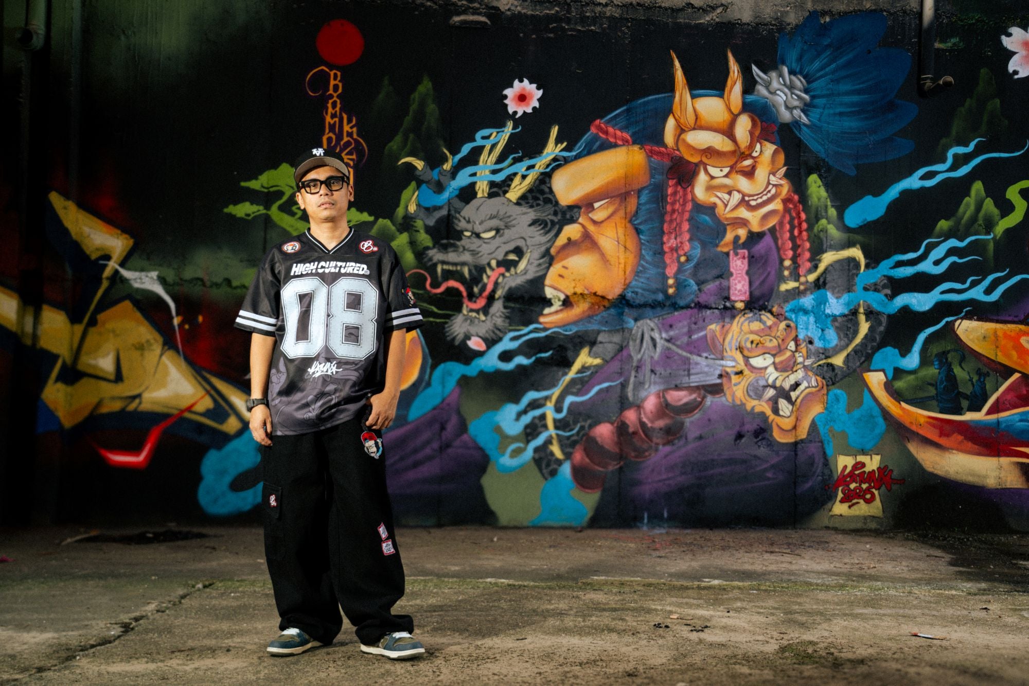 HIGH CULTURED X KATUN Street Graffiti Tee - 1159 – High Cultured