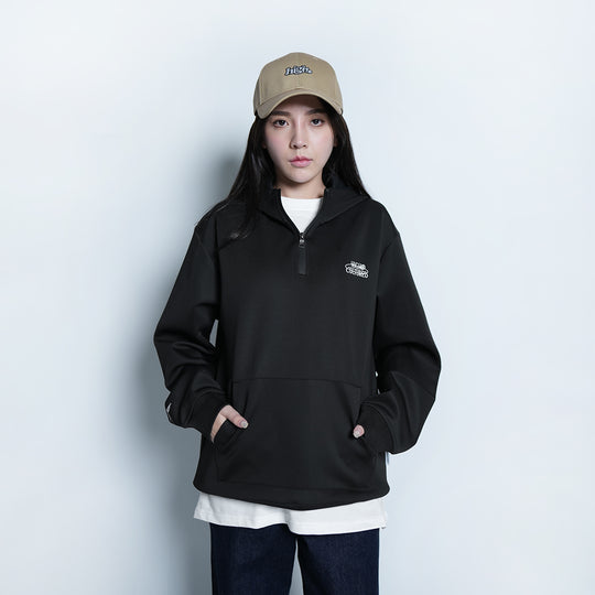 Duality Half Zip Hoodie Sweater - 241
