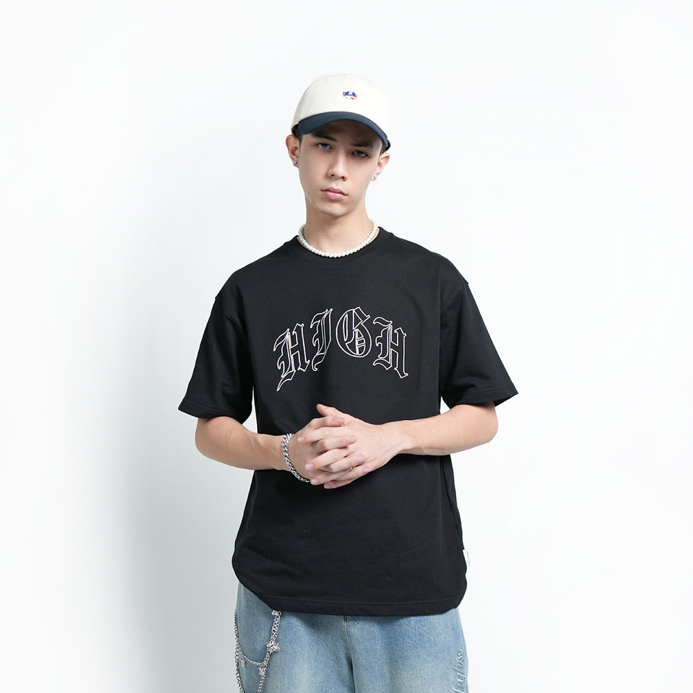 High Cultured Old English Leopard Print Tee - 1128