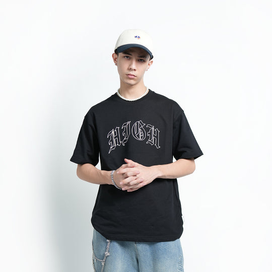 High Cultured Old English Leopard Print Tee - 1128