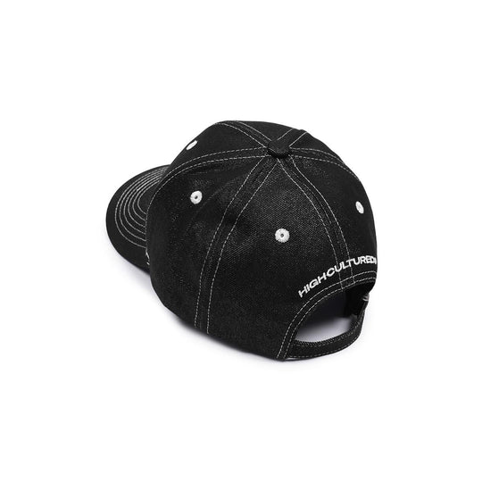 HIGH CULTURED Legacy Script Denim Baseball Cap - 213