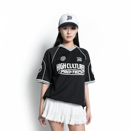 High Cultured x PROTECH Jersey Polo Tee- 156