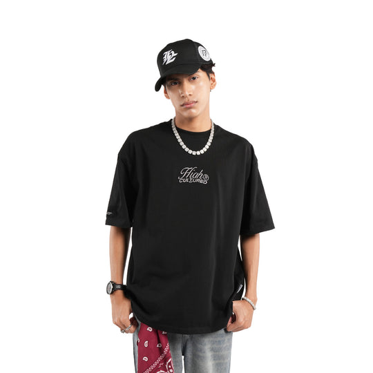 High Cultured Opulent Cap Logo  Tee - 1173