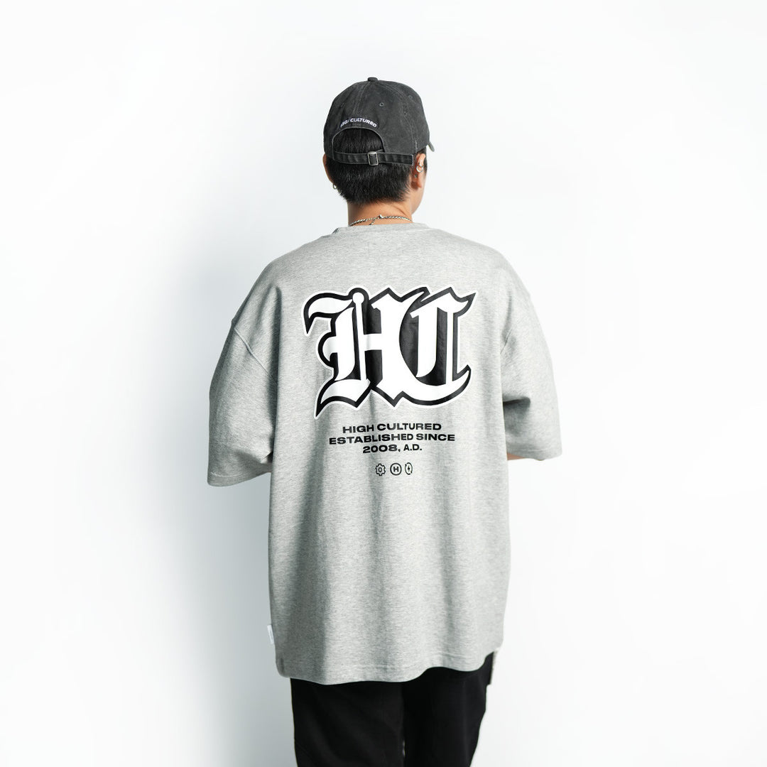 High Cultured Old English Logo Tee- 1146