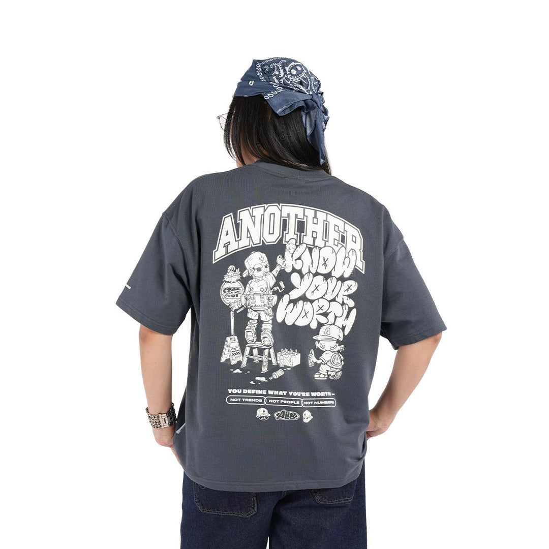 ANOTHER x Ishh Know Your Worth Boxy Tee - 9093
