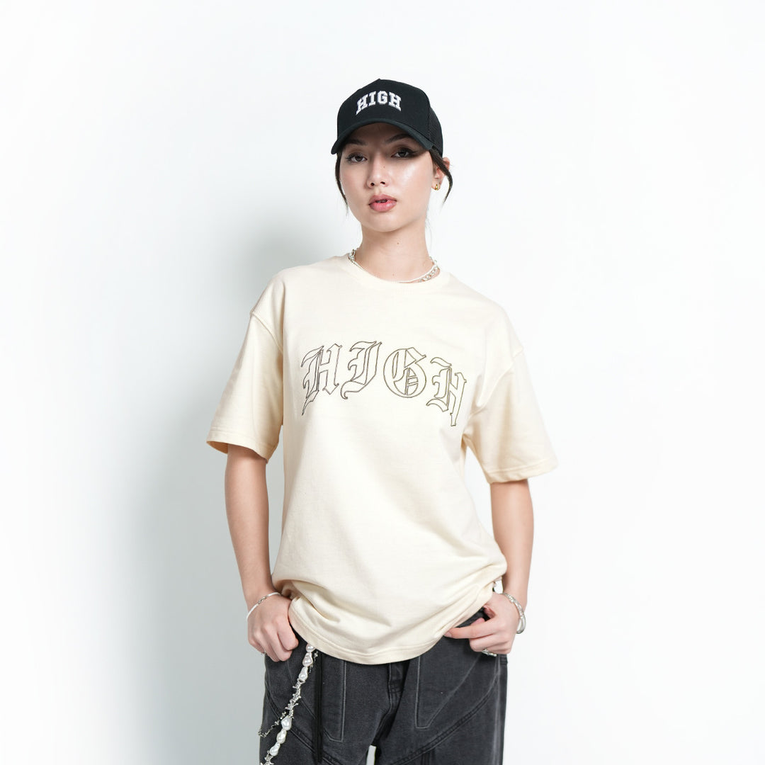 High Cultured Old English Leopard Print Tee - 1128