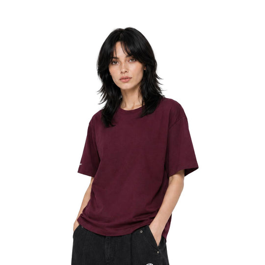 Hugh Space Cotton Loose Tee - 1023