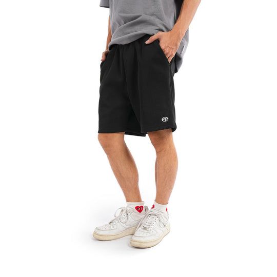 HIGH CULTURED Hyperloop Logo Core Loose Short Sweat Pants - 121