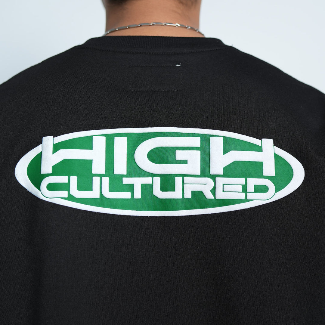 High Cultured Surfer Logo Loose Tee - 1018