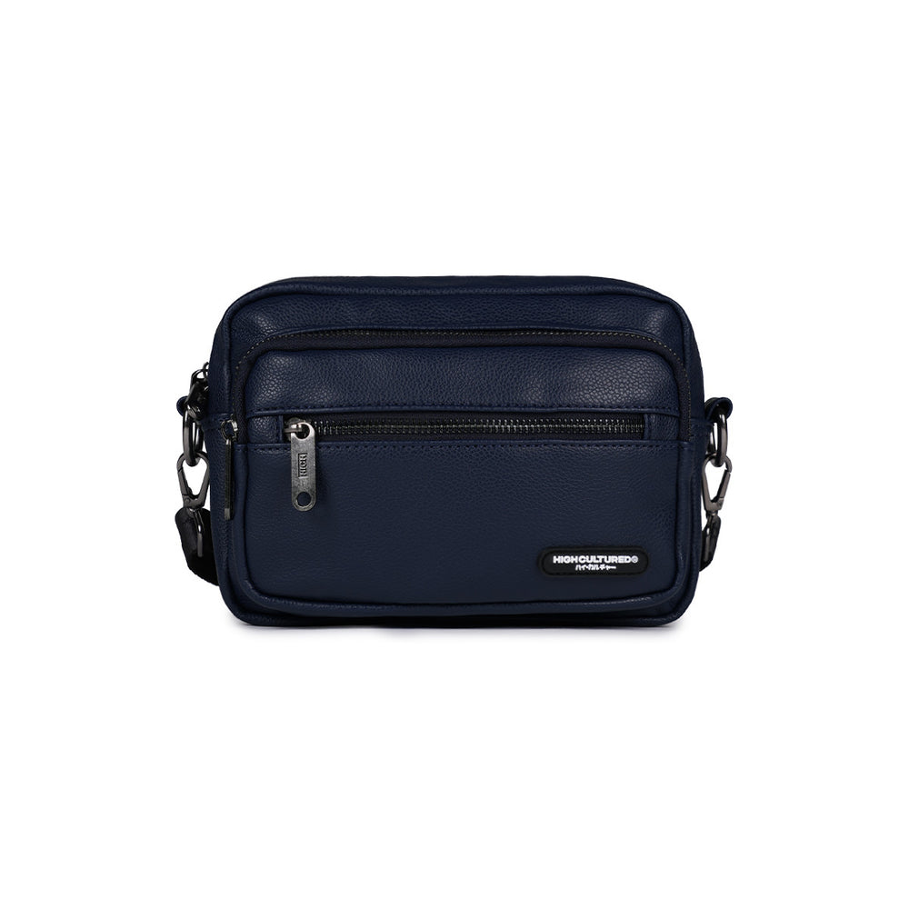 Full Grain Leather Crossbody Shoulder Bag - 77