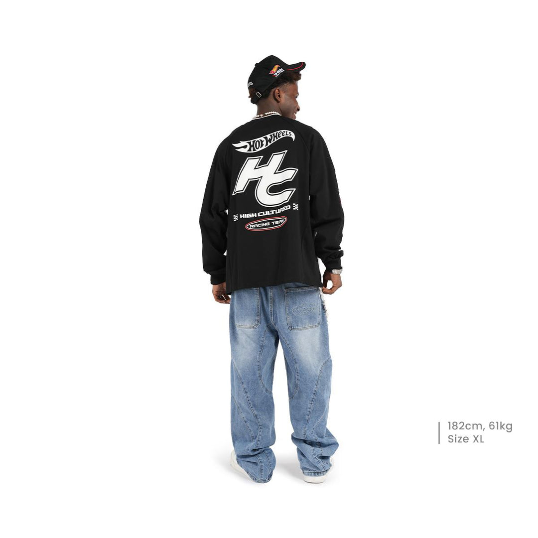 Hot Wheels x HIGH CULTURED Racing Team Jersey Sweater- 257