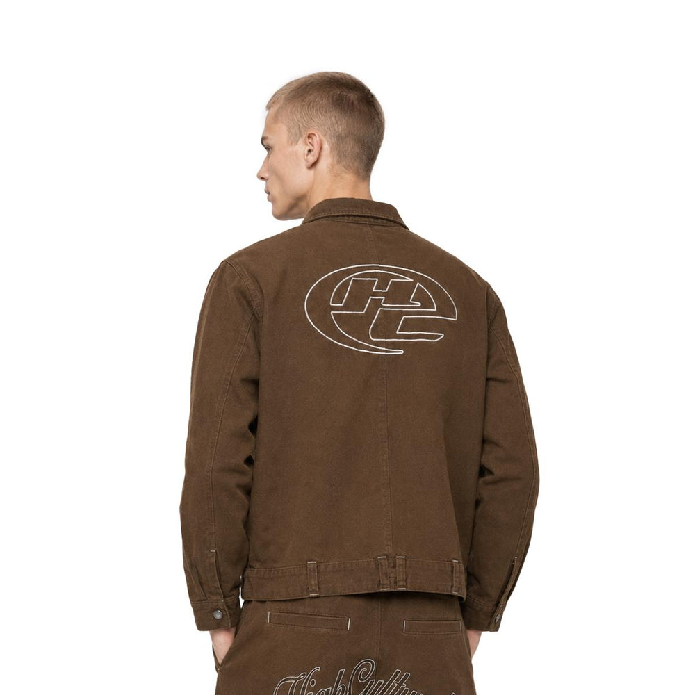 HIGH CULTURED Brand Mark Foundry Twill Work Jacket - 151