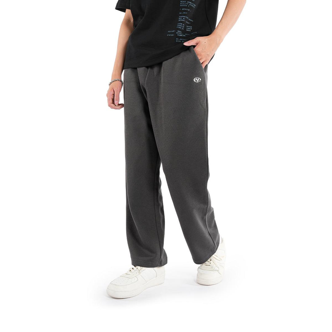 HIGH CULTURED Hyperloop Logo Straight Long Sweat Pants - 160
