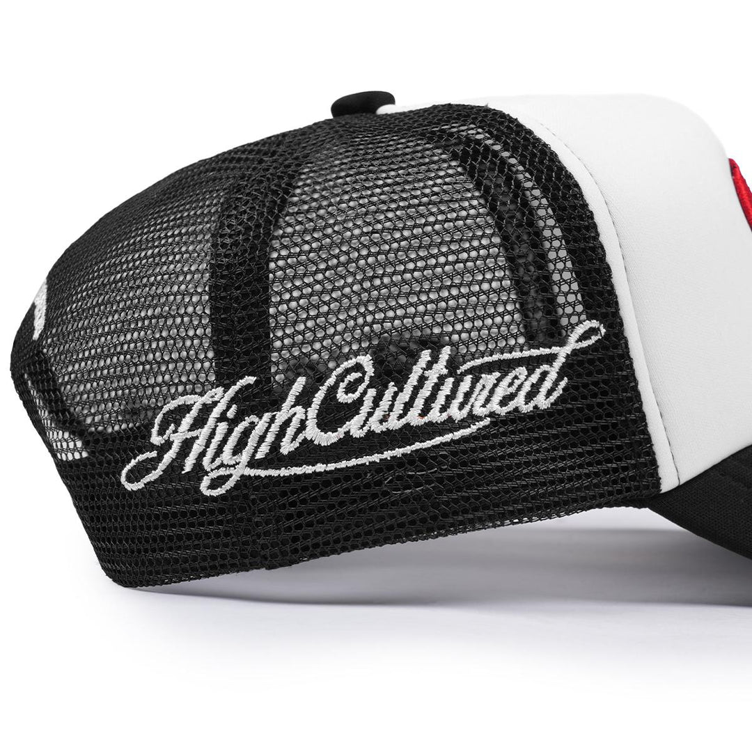 HIGH CULTURED Brand Mark A-Frame Trucker Cap - 215