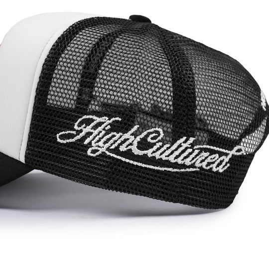 HIGH CULTURED Brand Mark A-Frame Trucker Cap - 215