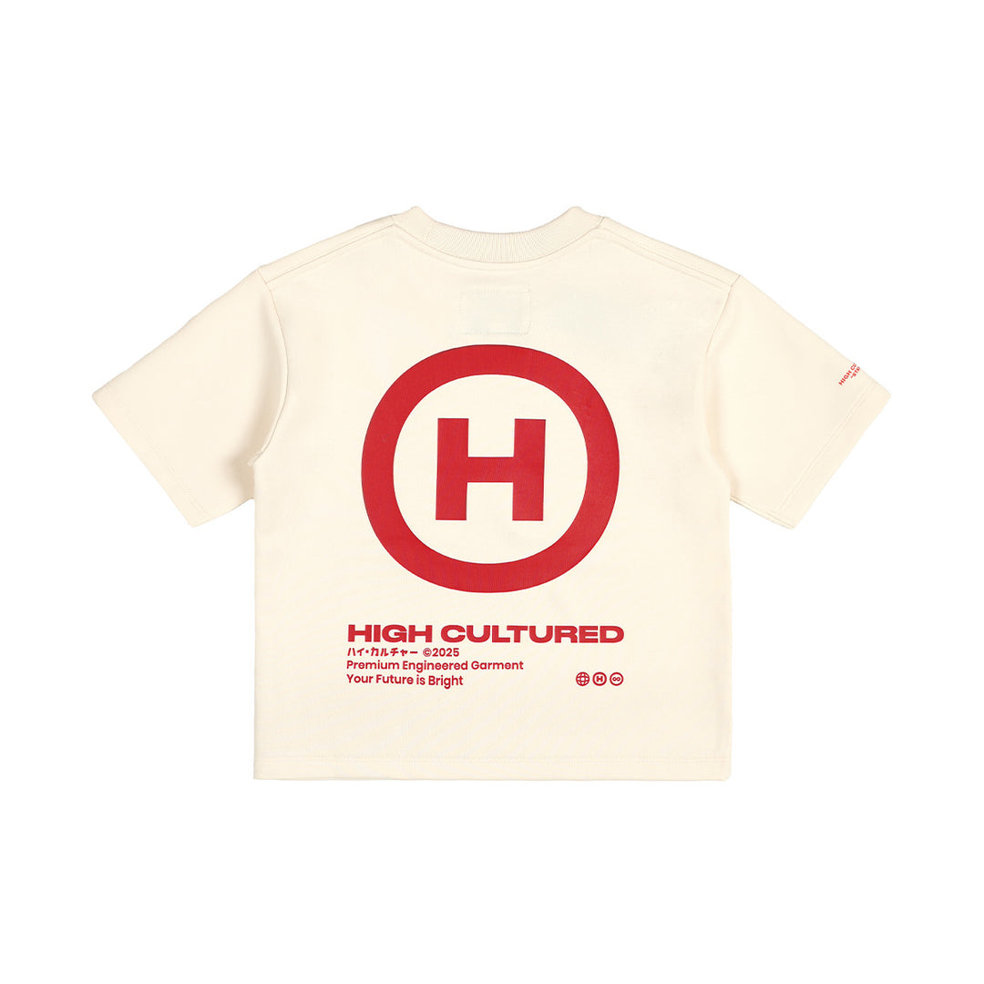 HIGH CULTURED Hyperion Logo Kids Tee - 0002