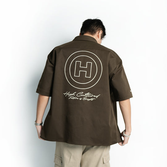 High Cultured Hyperion Logo Short Sleeve Shirt - 88