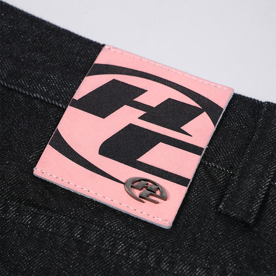 HIGH CULTURED Patchwork Atelier Raw Denim Loose Long Jeans - 98