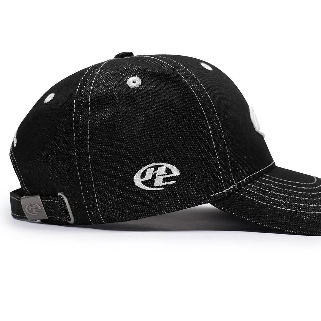 HIGH CULTURED Legacy Script Denim Baseball Cap - 213