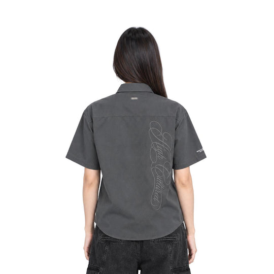 Street Era Tonal Heritage Script Short Sleeve Shirt - 102
