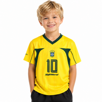 HIGH CULTURED Brazil World Cup Kids Jersey Tee - 0019