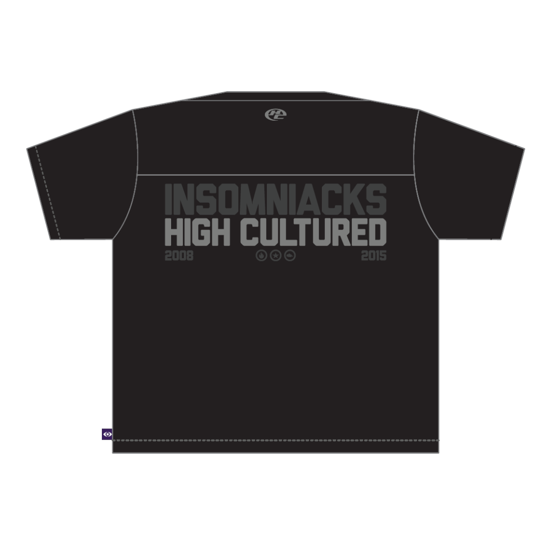 HIGH CULTURED X INSOMNIACKS Mesh Boxy Jersey Tee - 1218