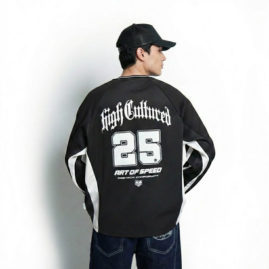High Cultured x Art Of Speed Flame Jersey Sweater - 251