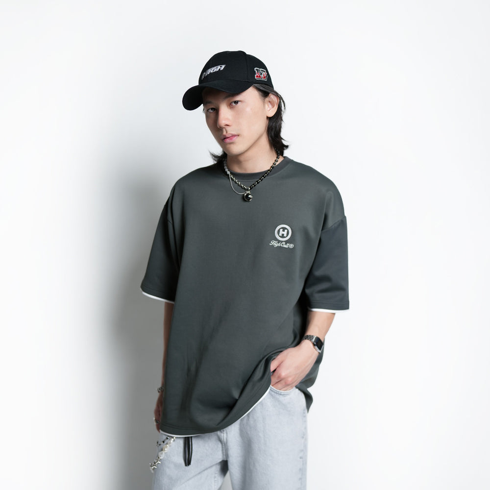 HIGH CULTURED Hyperion Double Layered Tee - 1110