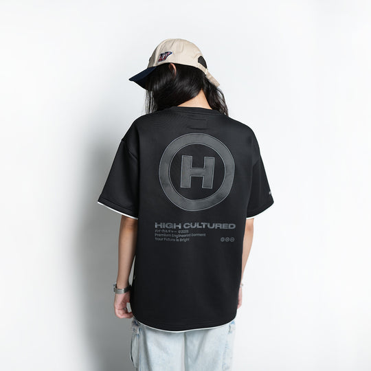 HIGH CULTURED Hyperion Double Layered Tee - 1110
