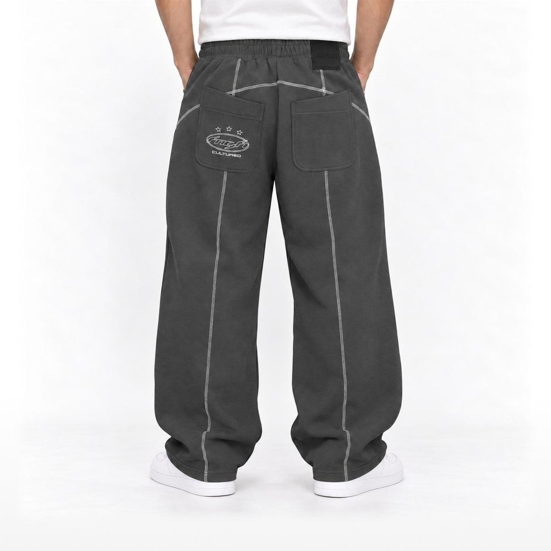 Street Era Rawline Barrel Long Sweat Pants - 163
