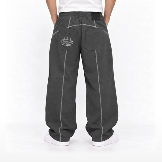 Street Era Rawline Barrel Long Sweat Pants - 163