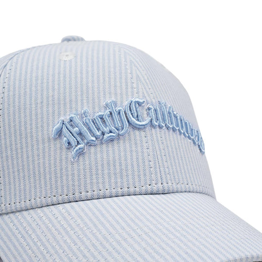 HIGH CULTURED Old English Logo Stripe Baseball Cap - 214