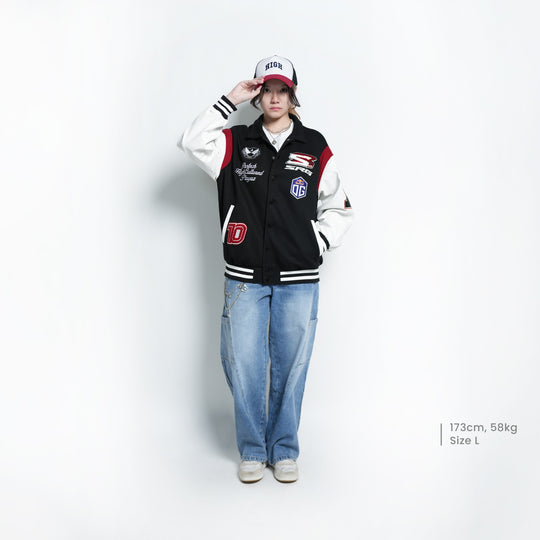 [Pre-Order] SRG.OG MSC 2025 x HIGH CULTURED x Playaz X Protech Varsity Jacket - 141 (Limited 1pcs per Order)