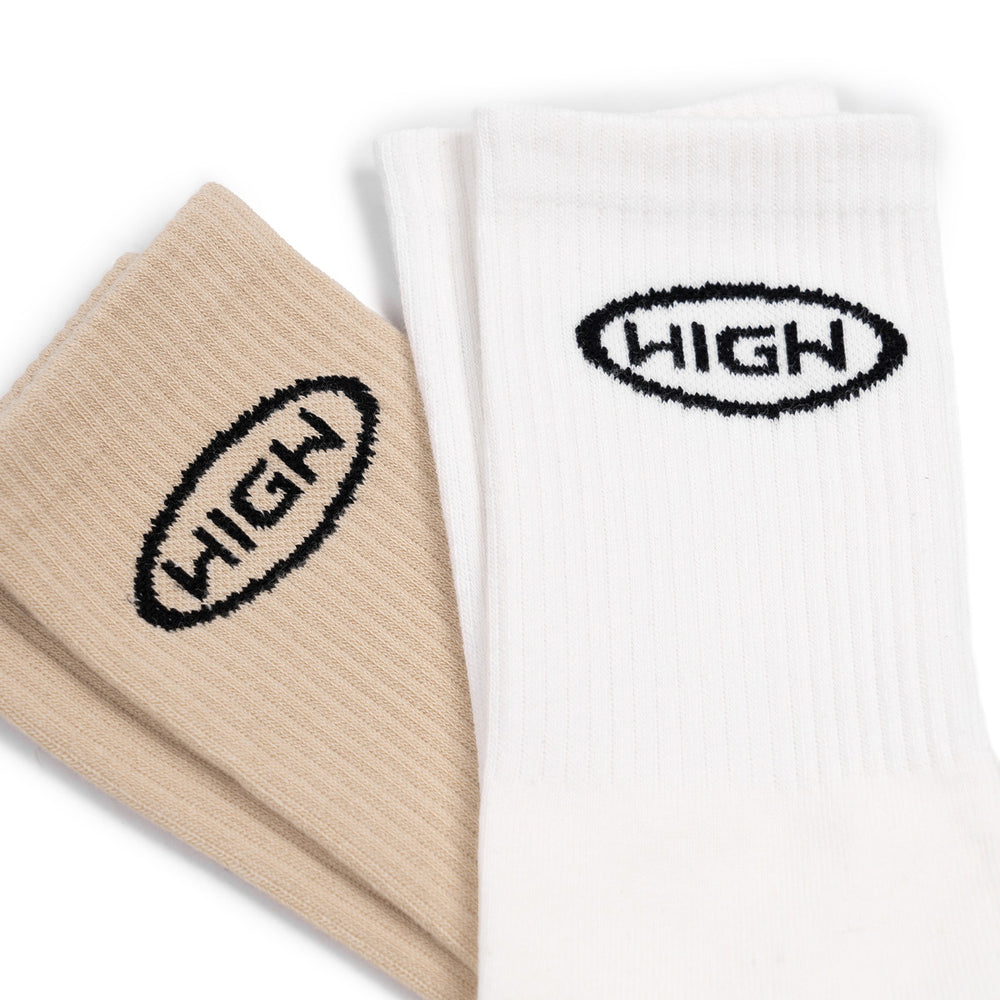 HIGH Logo Mid Cut Socks - 32