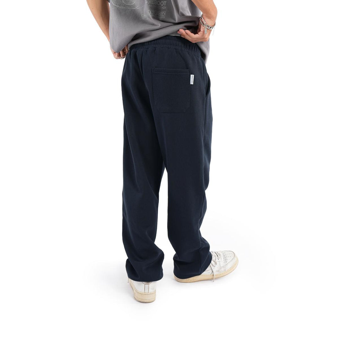 HIGH CULTURED Hyperloop Logo Straight Long Sweat Pants - 160