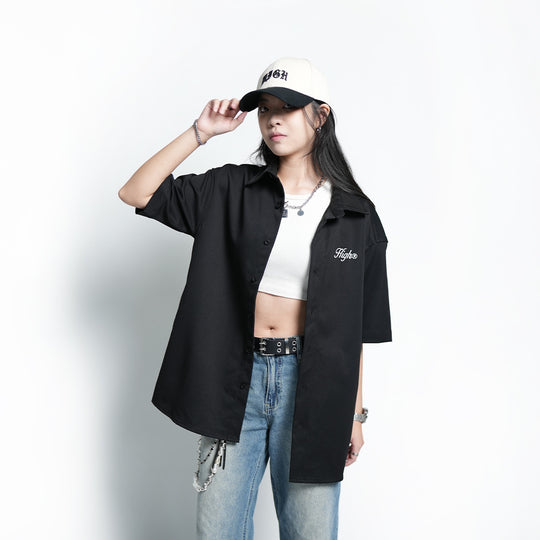 HC High Round Opulent Logo Short Sleeve Shirt - 89