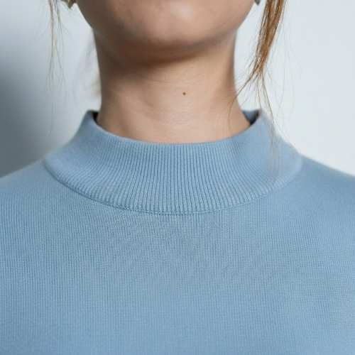 Phil Mock Neck Knitted Sweater - 253