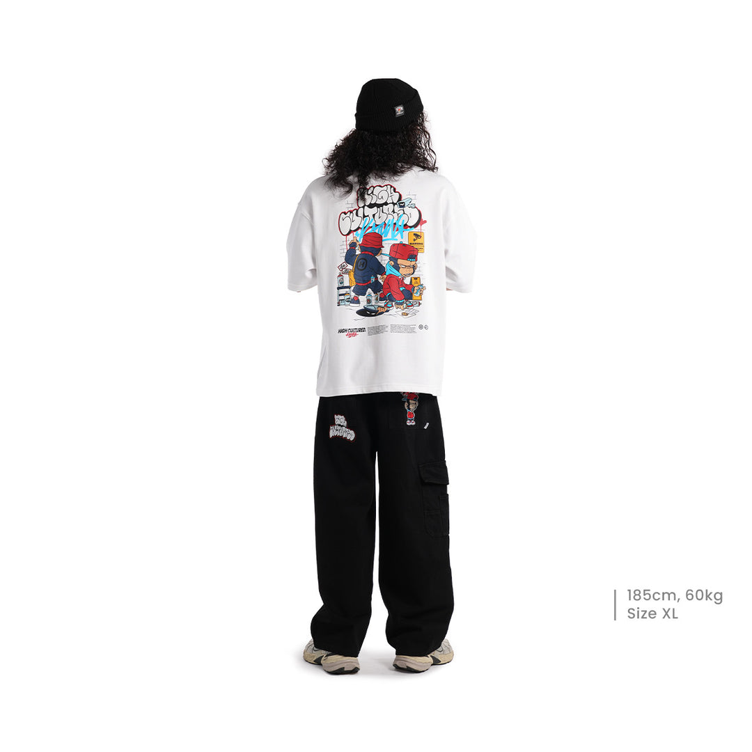 HIGH CULTURED X KATUN Street Graffiti Tee - 1159