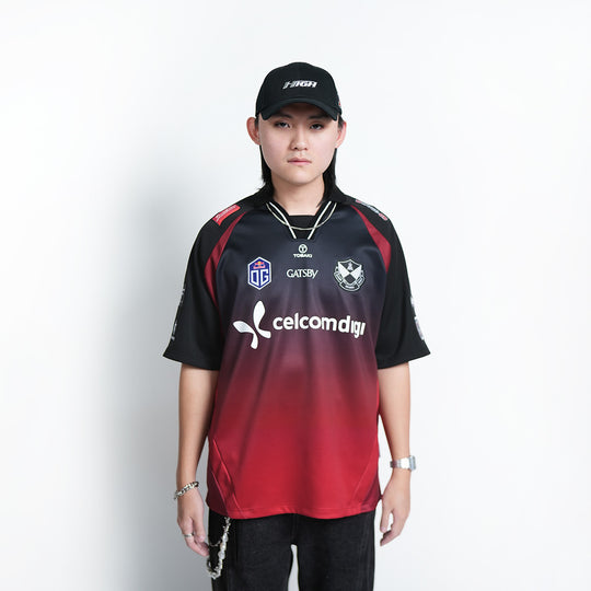 HIGH CULTURED x SRG.OG x PROTECH x PLAYAZ "Fearless Giants" Jersey Polo Tee - 154