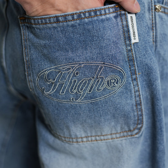 High Cultured Flexwave Loose Long Jeans - 94