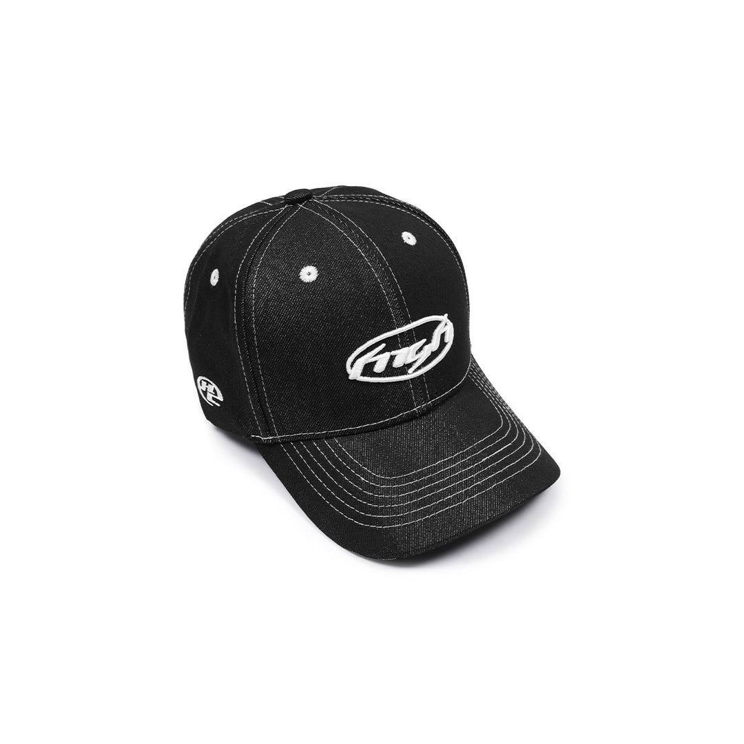 HIGH CULTURED Legacy Script Denim Baseball Cap - 213