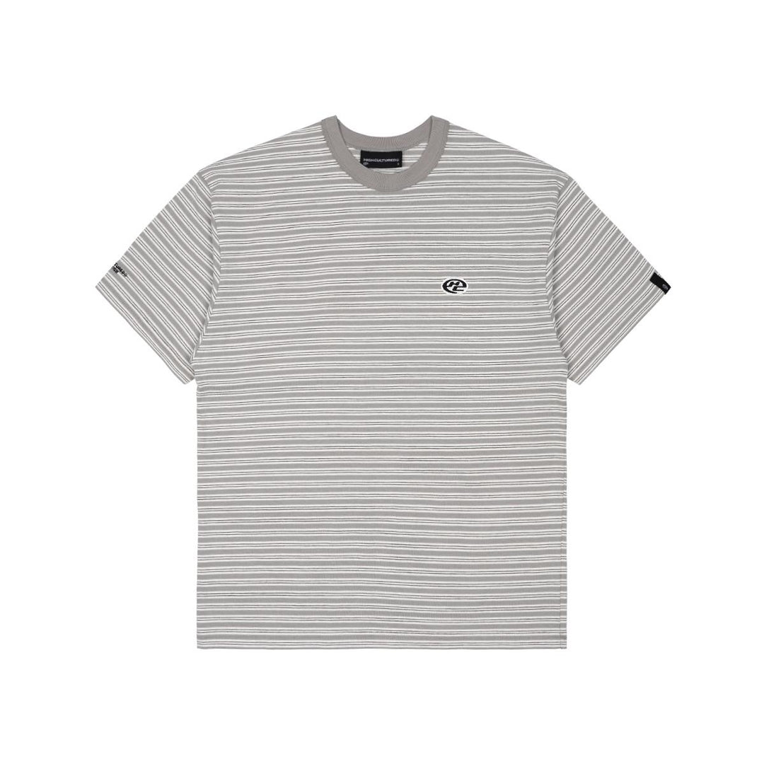 HIGH CULTURED Hyperloop Chrome Striped Tee - 1199