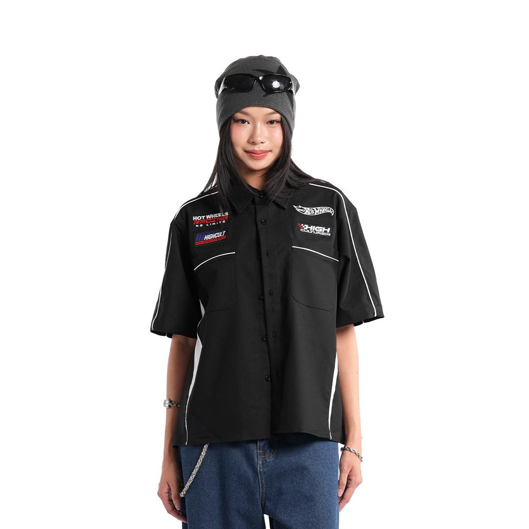 Hot Wheels x HIGH CULTURED Racing Team Boxy Short Sleeve Shirt - 96