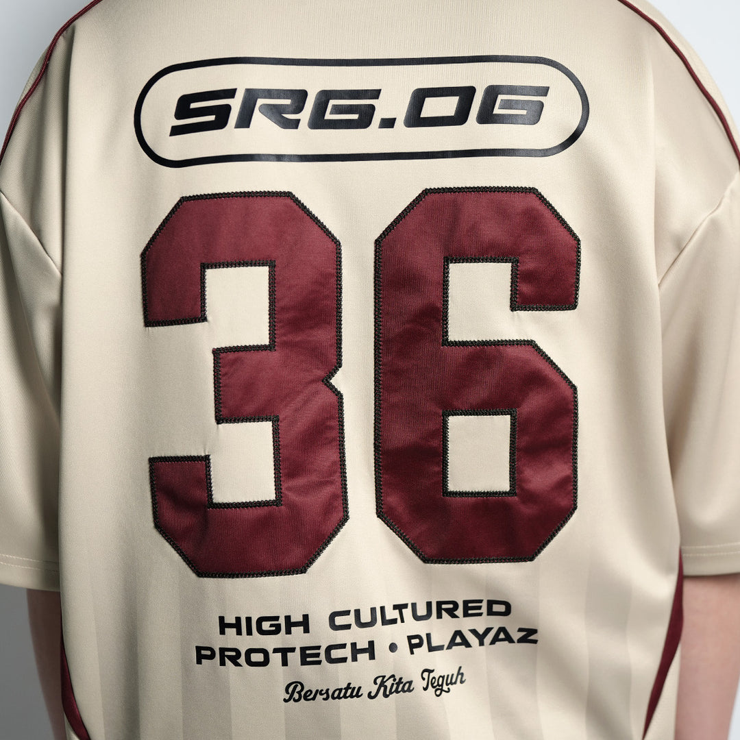 [Pre-Order] SRG.OG MSC 2025 x HIGH CULTURED x Playaz X Protech Jersey Polo Tee - 161 (Limited 2pcs per Order)