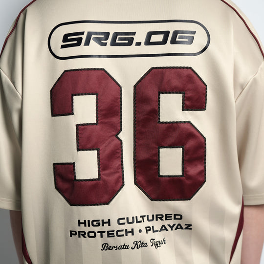 [Pre-Order] SRG.OG MSC 2025 x HIGH CULTURED x Playaz X Protech Jersey Polo Tee - 161 (Limited 2pcs per Order)