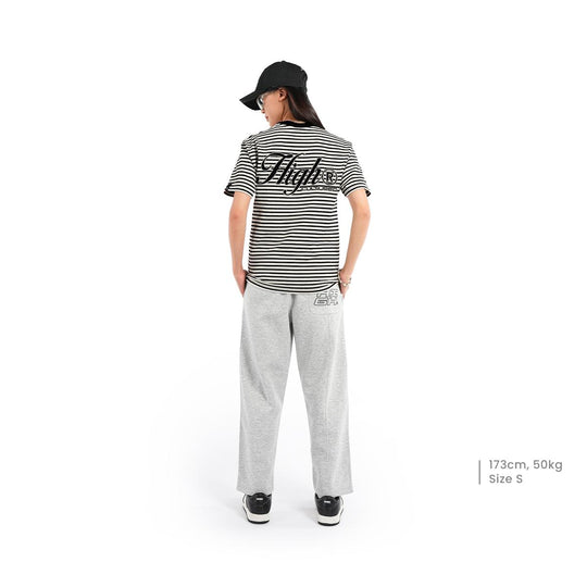 HIGH CULTURED Hyperloop Chrome Striped Tee - 1199