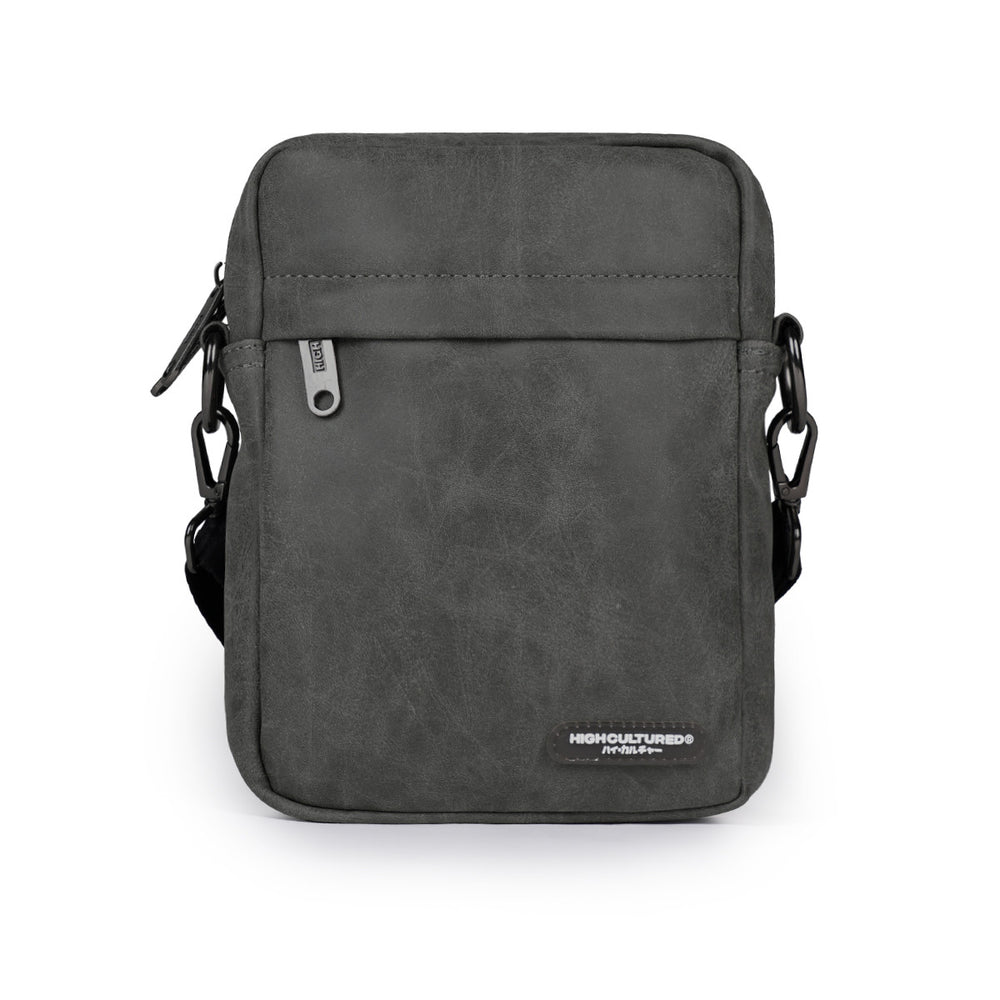 Aged Leather Shoulder Bag - 79