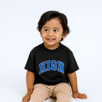 High Cultured Classic Arch Logo Kids Tee - 0001